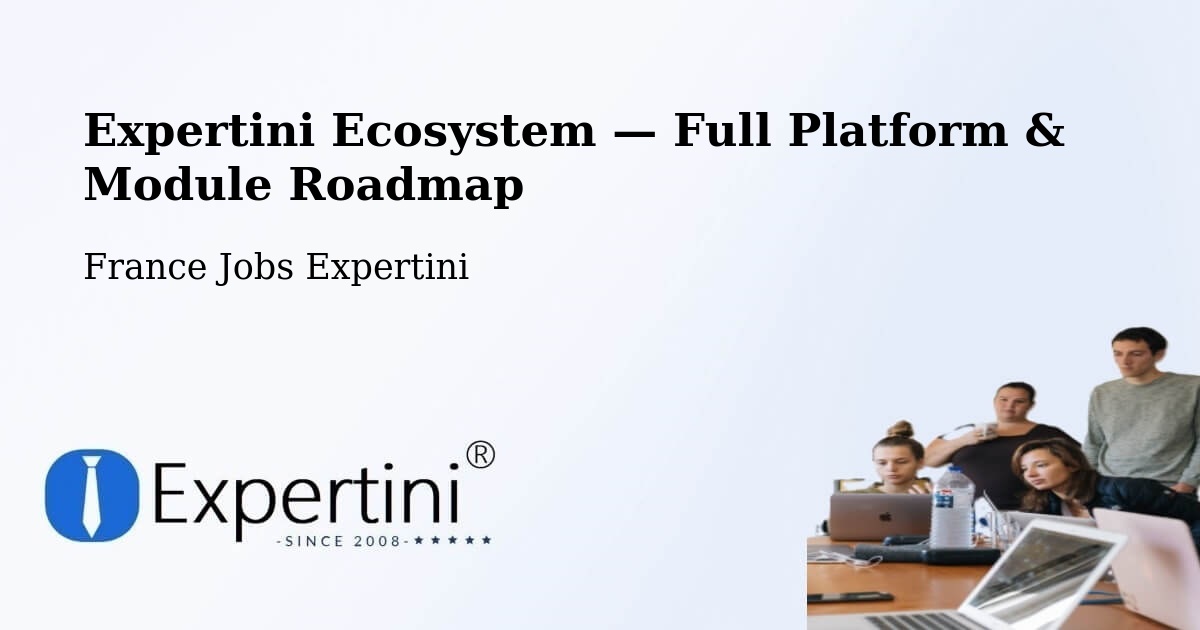 Expertini Ecosystem — Full Platform & Module Roadmap – Fronton